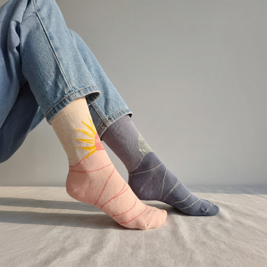 Belong Mode Socks – Mismatched Everyday Pair