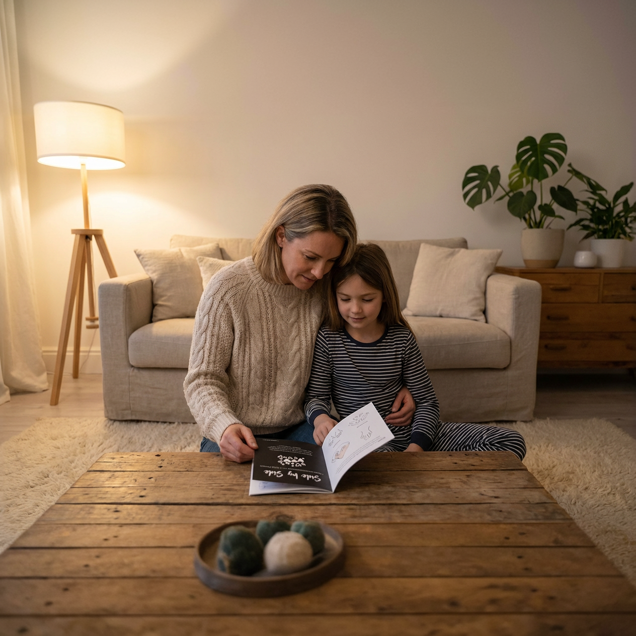 Side by Side – 7 Shared Evening Exercises for Child & Parent (Free PDF)